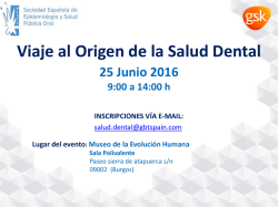 Viaje al Origen de la Salud Dental