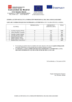 alumnos cae en italia - IES Salvador Allende