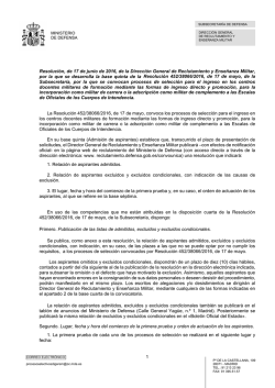 2016_06_17 Lista de admitidos y excluidos Intendencia