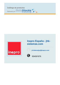 Inepro Espa&ntilde;a - jhk