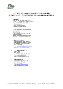 Mataderos - Corderex