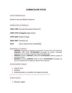curriculum vitae - h. ayuntamiento de san martin de hidalgo