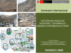 Apresenta&ccedil;&atilde;o do PowerPoint - Ministerio de Vivienda, Construcci&oacute;n