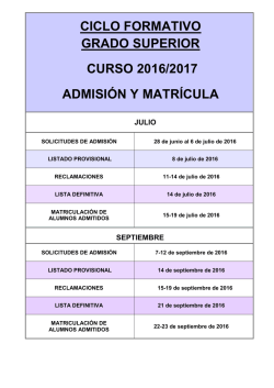 Grado Superior - IES El Burgo de las Rozas