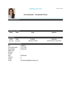 Ana Elizabeth , Abullarade Rivas