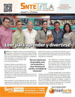 Leer para aprender y divertirse