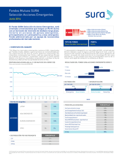 Fondos Mutuos SURA Selecci&oacute;n Acciones Emergentes