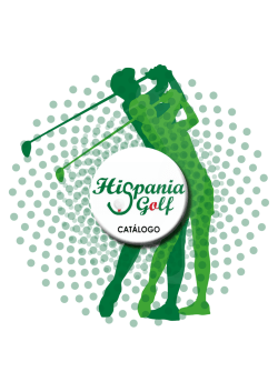 cat&aacute;logo - Hispania Golf