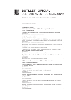 BOPC 164/11 - Parlament de Catalunya