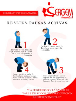 Folleto pausas activas