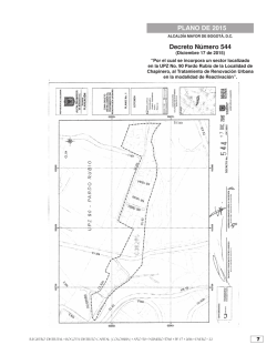 Decreto N&uacute;mero 544 PLANO DE 2015