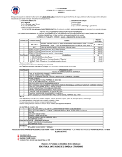 Lista de &Uacute;tiles Kinder ll