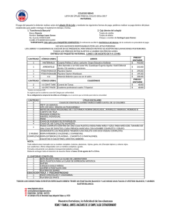 Lista de &Uacute;tiles Maternal