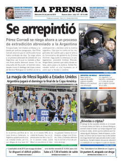 Se arrepinti&oacute;