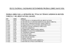 CARTEL PRUEBAS LIBRES 2016