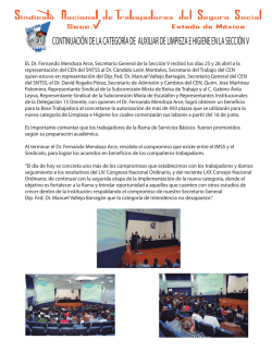 continuaci&oacute;n de la categor&iacute;a de auxiliar de