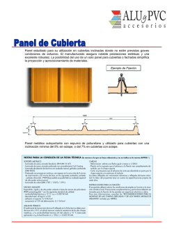 Panel_chapa - accesorios alu y pvc