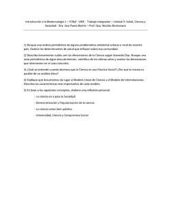 Introducci&oacute;n a la Biotecnolog&iacute;a 1 &ndash; FCByF- UNR