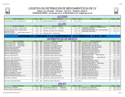Ofertas vigentes - Log&iacute;stica en Distribuci&oacute;n de Medicamentos