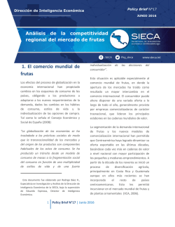 11. El comercio mundial de frutas