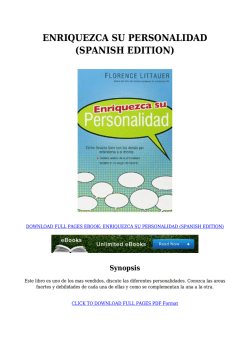 "Download PDF ENRIQUEZCA SU PERSONALIDAD (SPANISH