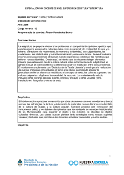 Ver Programa - Nuestra Escuela