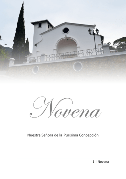 Nuestra Se&ntilde;ora de la Pur&iacute;sima Concepci&oacute;n