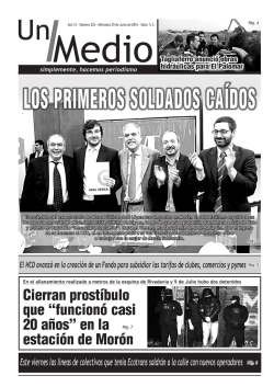 Edici&oacute;n gr&aacute;fica - Un Medio en Mor&oacute;n