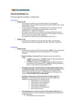 FAQ`S DE SOCIEDADES 17.0