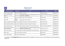 4&ordm; ESO - ies vega del piron