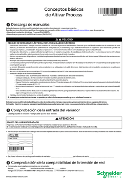 Conceptos b&aacute;sicos de Altivar Process