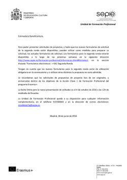 Segunda Ronda KA102 y KA116 FP 2016