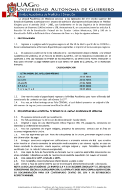 Unidad Acad&eacute;mica de Medicina | Direcci&oacute;n
