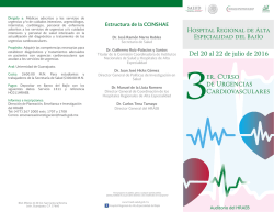 URGENCIAS CARDIOVASCULARES 2016