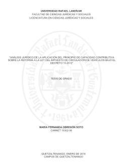 an&aacute;lisis jur&iacute;dico de la aplicaci&oacute;n del principio de capacidad