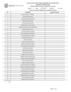 orientaci&oacute;n educativa y proyecto de vida