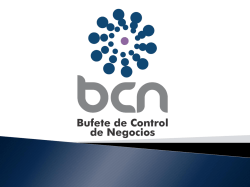 Diapositiva 1 - bufete de control de negocios