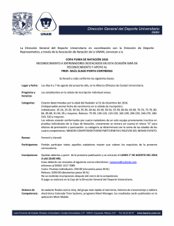 Copa Puma de Natacion2016