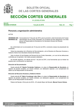 B-23 - Congreso de los Diputados