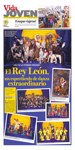 un espect&aacute;culo de danza