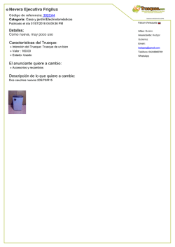 Nevera Ejecutiva Frigilux