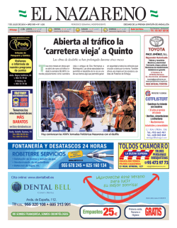 Descargar versi&oacute;n PDF - Peri&oacute;dico El Nazareno