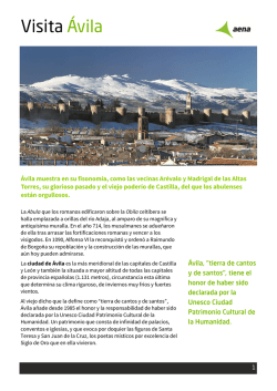 Gu&iacute;a de &Aacute;vila