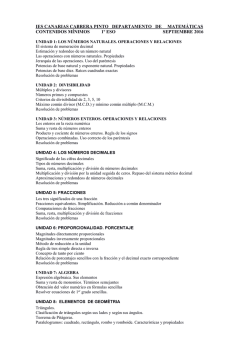 Matem&aacute;ticas - Gobierno de Canarias