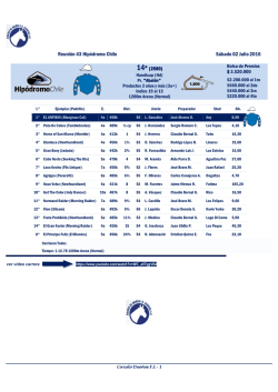 EL ANFIBIO (1&ordm; 02 Jul 16 HCH) - C&iacute;rculo de Due&ntilde;os de Caballos FS