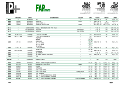 fap - flotantes de combustible