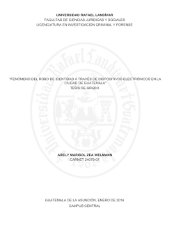 "fen&oacute;meno del robo de identidad a trav&eacute;s de dispositivos