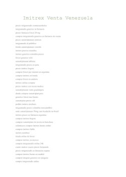 Imitrex Venta Venezuela