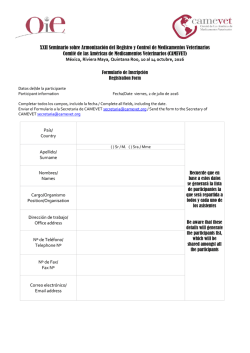 XXII Seminario sobre Armonizaci&oacute;n del Registro y