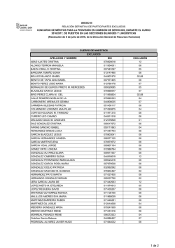 Anexo III (Maestros)